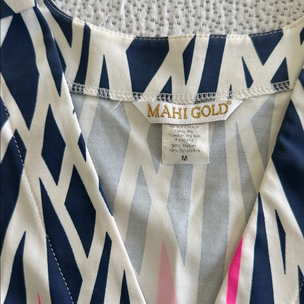 MAHI GOLD Riptide Romper - Picture 5 of 10